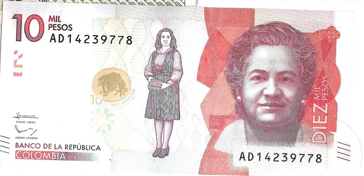 Billetes - America - Colombia - 406 - SC - 10000 pesos - Num.ref: AD14269778 - Click en la imagen para cerrar