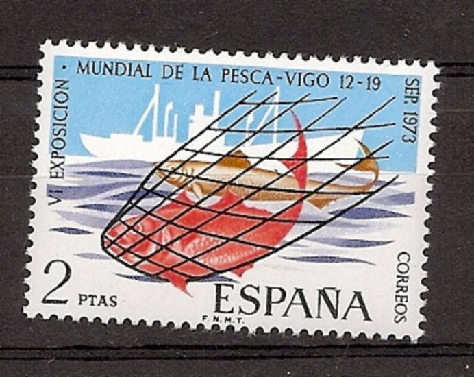 Sellos - Países - España - 2º Cent. (Series Completas) - Estado Español - 1973 - 2144 - ** - Click en la imagen para cerrar