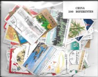 Paises - Asia - China - 200 sellos diferentes