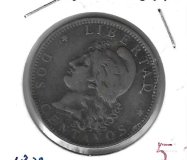 Monedas - America - Argentina - 33 - 1883 - 2 ctv