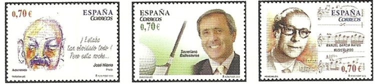 2º Cent. (Series Completas) - Juan Carlos I - 2012 - ** - 4716/4718 - Click en la imagen para cerrar