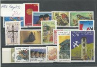 Andorra - Correo Francés - Años completos - Año 1996