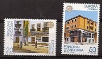 Sellos - Países - Andorra - Correo Español - Series completas - 1990 - 218/19 - **