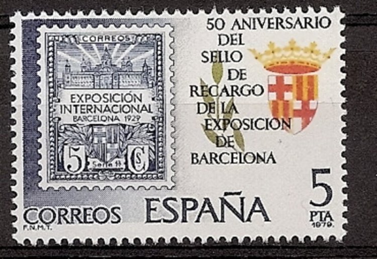 Sellos - Países - España - 2º Cent. (Series Completas) - Juan Carlos I - 1979 - 2549 - ** - Click en la imagen para cerrar
