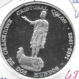 Monedas - America - Venezuela - 68 - 1992 - 1100 bolivares - plata