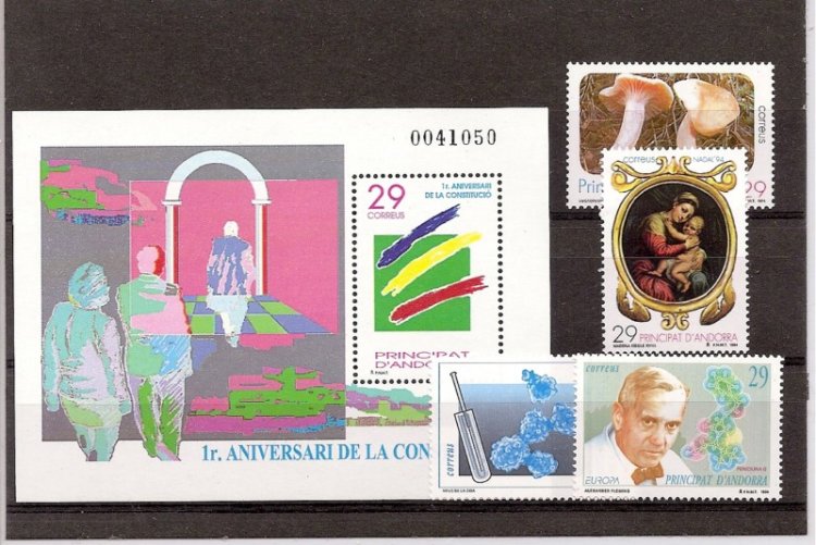 Andorra - Correo Español - Años completos - 1994 - ** - Click en la imagen para cerrar