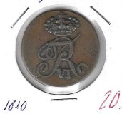 Monedas - Europa - Noruega - 280.2 - 1810 - 2 skilling