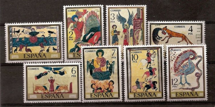Sellos - Países - España - 2º Cent. (Series Completas) - Estado Español - 1975 - 2284/91 - ** - Click en la imagen para cerrar