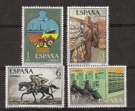 Sellos - Países - España - 2º Cent. (Series Completas) - Juan Carlos I - 1976 - 2329/32 - **