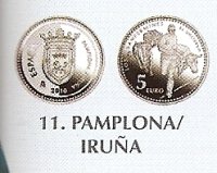 5€ - España - 011 - Año 2010 - Pamplona