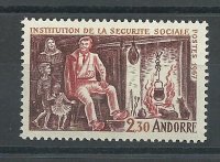 Andorra - Correo Francés - Series completas - ** - 1967 - 203