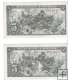 Billetes - EspaÃ±a - Estado EspaÃ±ol (1936 - 1975) - 5 ptas - 461 - MBC+ - 1945 - Pareja correlativa - Num.ref: 8821015-8821014 - sin serie