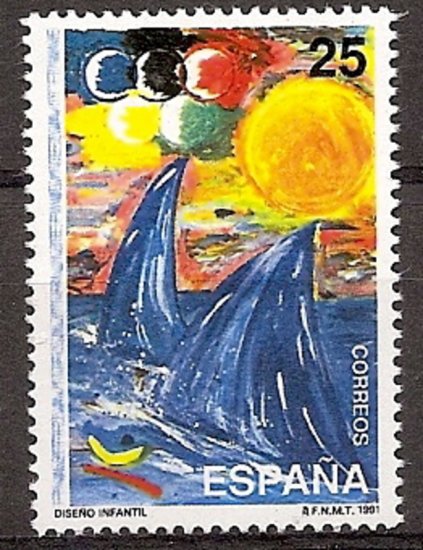 Sellos - Países - España - 2º Cent. (Series Completas) - Juan Carlos I - 1991 - 3107 - ** - Click en la imagen para cerrar