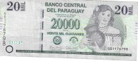 Billetes - America - Paraguay - 238 - mbc- - 2015 - 20000 guaranies - Num.ref: G01176798