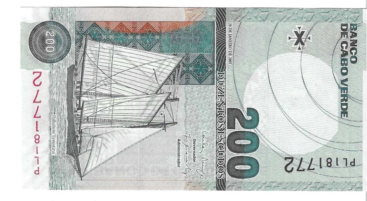 Billetes - Africa - Cabo Verde - 68 - SC - 2005 - 200 escudos - Num.ref: 181772 - Click en la imagen para cerrar