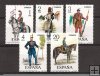 Sellos - Países - España - 2º Cent. (Series Completas) - Juan Carlos I - 1977 - 2381/85 - **