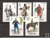 Sellos - PaÃses - España - 2º Cent. (Series Completas) - Juan Carlos I - 1977 - 2381/85 - **