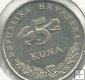 Monedas - Europa - Croacia - 11 - Año 2009 - 5 Kuna