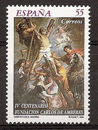 Sellos - Países - España - 2º Cent. (Series Completas) - Juan Carlos I - 1994 - 3298 - ** - Click en la imagen para cerrar