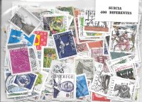 Paises - Europa - suecia - 400 sellos diferentes