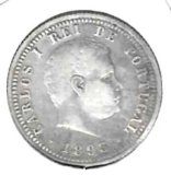 Monedas - Europa - Portugal - 531 - 1893 - 100 reis - plata