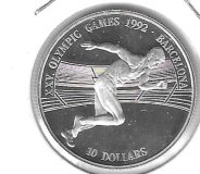 Monedas - Oceania - Islas Cook - 79 - 1990 - 10 dolares - plata - proof