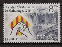 Sellos - Países - España - 2º Cent. (Series Completas) - Juan Carlos I - 1979 - 2546 - **