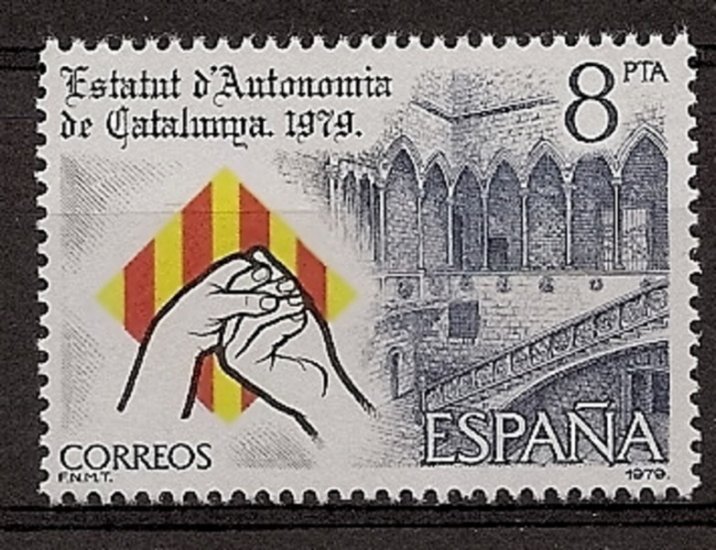 Sellos - Países - España - 2º Cent. (Series Completas) - Juan Carlos I - 1979 - 2546 - ** - Click en la imagen para cerrar