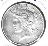 Monedas - America - Estados Unidos - 150 - 1923 - dolar - plata