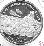 Monedas - Africa - Liberia - 279 - 1996 - 10 dolares - plata