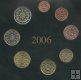 Monedas - Euros - Estuches oficiales - Portugal - Año 2006