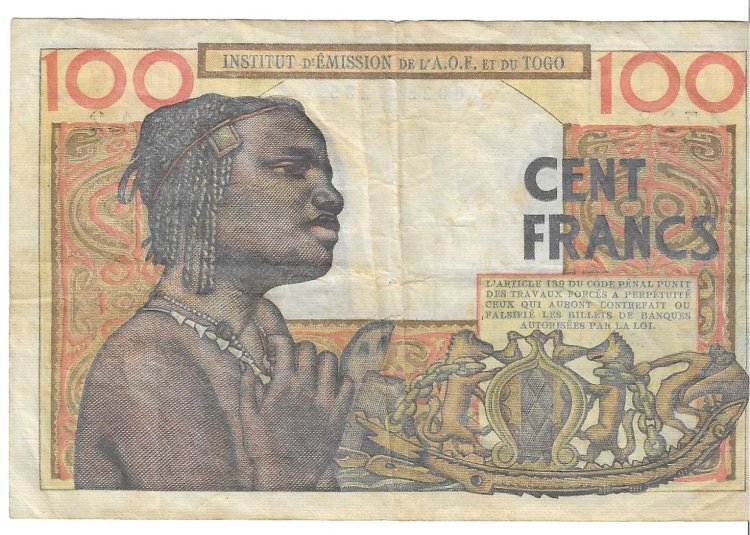 Billetes - Africa - Togo - 46 - MBC+ - 1956 - 100 francos - Num.ref: 002547285 - Click en la imagen para cerrar