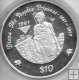 Monedas - Africa - Liberia - 350 - 1997 - 10 Dolares - Plata