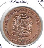 Monedas - Europa - Andorra - 29 - 1986 - 5 diner - plata
