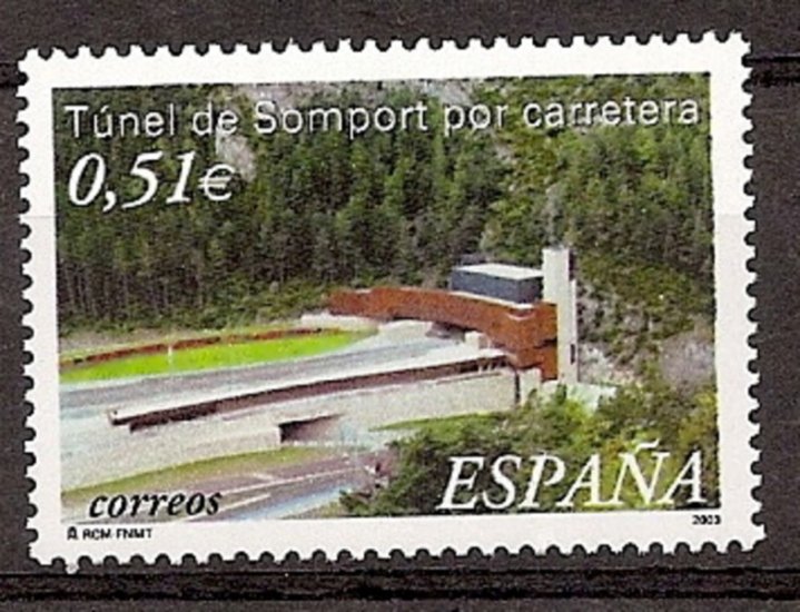 Sellos - Países - España - 2º Cent. (Series Completas) - Juan Carlos I - 2003 - 3957 - ** - Click en la imagen para cerrar