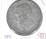 Monedas - Europa - Belgica - 24 - 1870 - 5 francos - plata