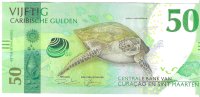 Billetes - America - CuraÃ§ao - 3 - SC - 50 gulden - Num.ref: U310461413