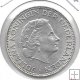 Monedas - Europa - Holanda - 185 - 1960 - 2,5 gulden - plata