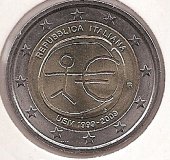 2€ - Italia - sc - Año 2009 - Décimo aniversario del euro