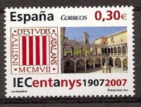 Sellos - Países - España - 2º Cent. (Series Completas) - Juan Carlos I - 2007 - 4312 - **