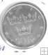 Monedas - Europa - Suecia - 848 - 1975 - 50 coronas - plata