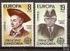 Sellos - PaÃses - Andorra - Correo Español - Series completas - 1980 - 133/34 - **