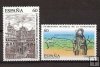 Sellos - PaÃses - España - 2º Cent. (Series Completas) - Juan Carlos I - 1995 - 3390/91 - **