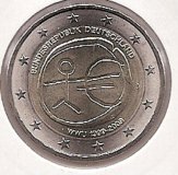2€ - Alemania - SC - Año 2009 - Décimo aniversario del euro - 5 cecas