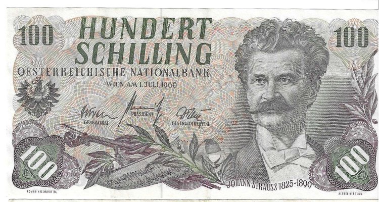 Billetes - Europa - Austria - 138 - SC - 1960 - 100 shillings - Num.ref: F9920111I - Click en la imagen para cerrar