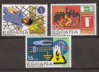 Sellos - Países - España - 2º Cent. (Series Completas) - Juan Carlos I - 1984 - 2732/34 - **