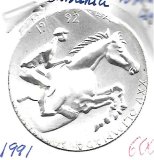 Monedas - Europa - Albania - 68 - 1991 - 10 leke - plata