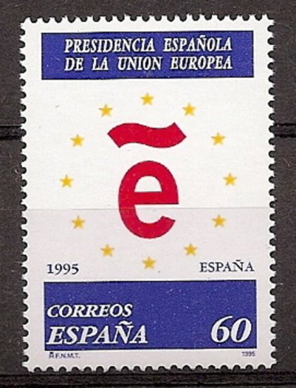 Sellos - Países - España - 2º Cent. (Series Completas) - Juan Carlos I - 1995 - 3385 - ** - Click en la imagen para cerrar