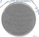 Monedas - Fichas cooperativas y vales - - Subministradora de viveres - Girona - 5 pesetas