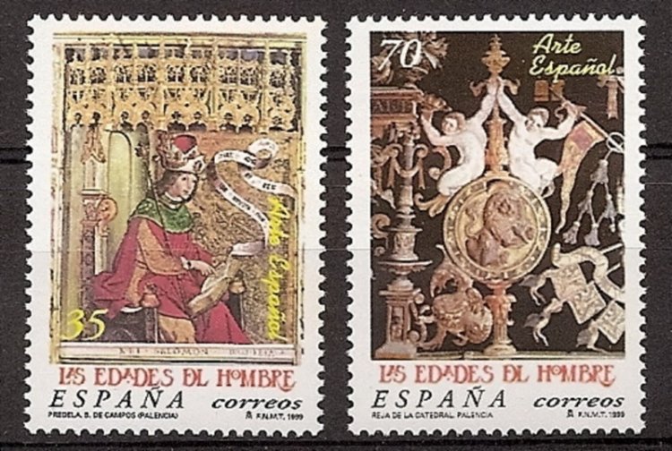 Sellos - Países - España - 2º Cent. (Series Completas) - Juan Carlos I - 1999 - 3630/31 - ** - Click en la imagen para cerrar
